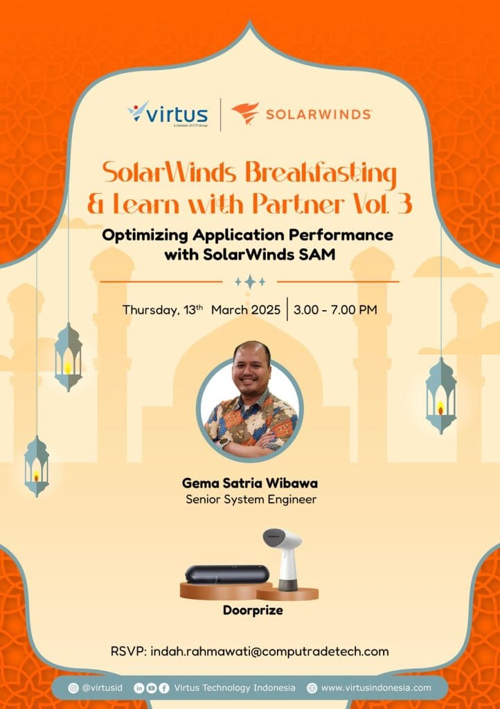 SolarWinds Breakfasting and Learn with Partner Vol. 3